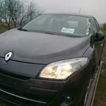 Renault Megane III капот фара дверь крило