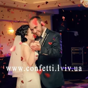 КОНФЕТІ МАШИНА (СЕРДЕЧКИ,  КОНФЕТІ,  СЕРПАНТИН) www.confetti.lviv.ua