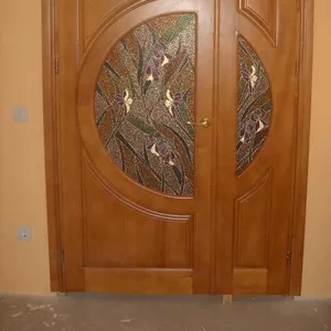 Деревянные двери во Львове