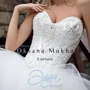 Дизайнерське весільне плаття від Оксани Мухи