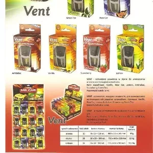 Продам ароматизатори для авто Vent