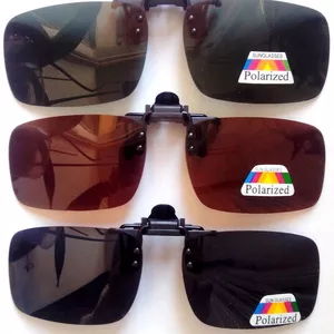 Поляризовані накладки на діоптрійні окуляри від сонця різних відтінків