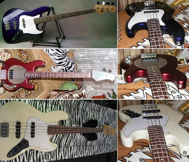 Продам Fender jazz bass,  Music Man (бас гитары)