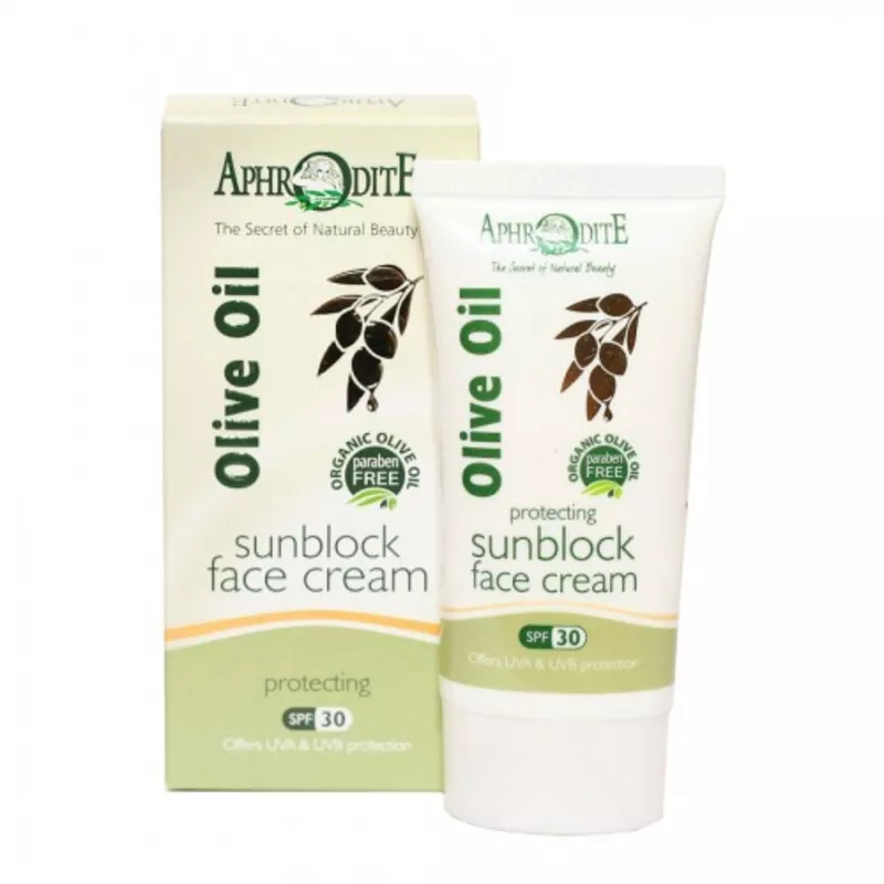 Солнцезащитный дневной крем SPF30 APHRODITE ТМ,  50 мл