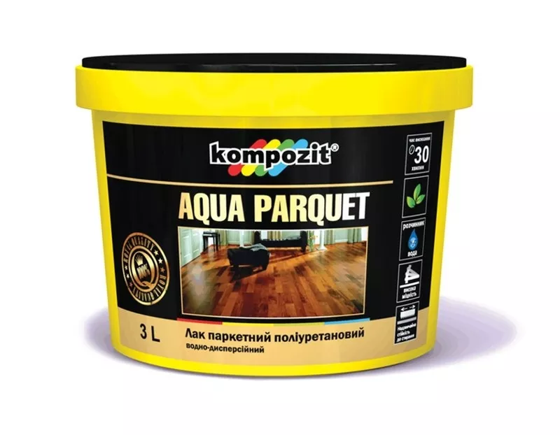 Лак паркетный AQUA PARQUET