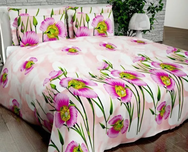 Купить постельное белье Украина,  Комплект полуторный «Цветочный сон» 