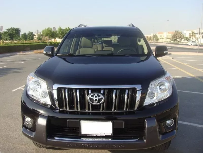  TOYOTA PRADO 2011 черного цвета ..FULL ВАРИАНТ/