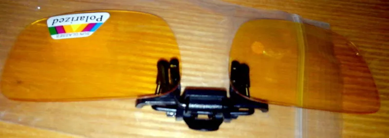Поляризаційні накладки на окуляри «Антиблік-антифара 5
