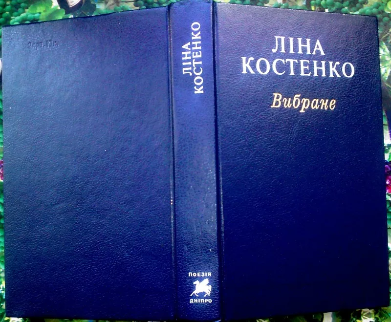 Костенко Ліна.  Вибране. ОРІГІНАЛЬНЕ ВИДАННЯ   К Дніпро 1989 р. 560с. 