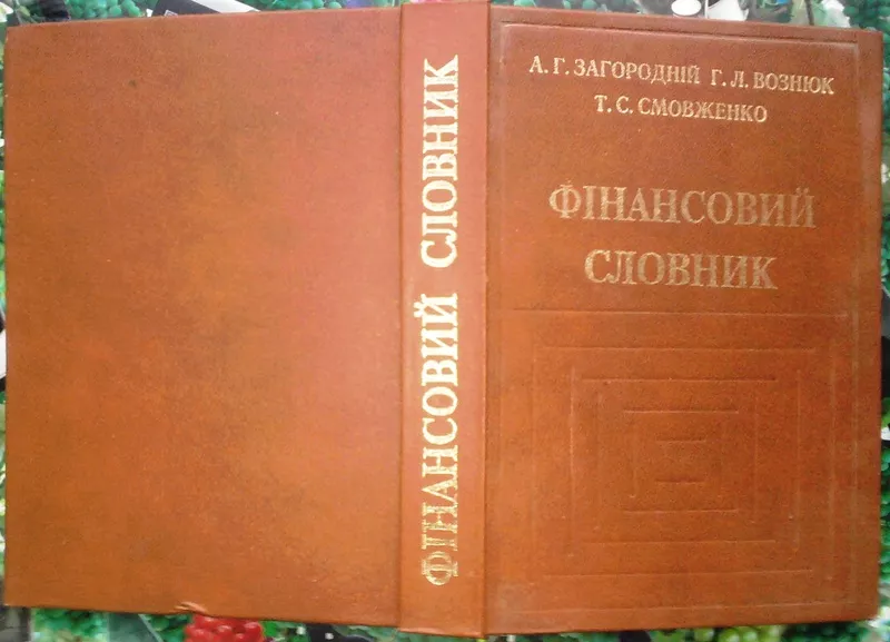 Фінансовий словник. Загородній А. Г.,  Вознюк Г. Л.,  Смовженко Т. С. Ль