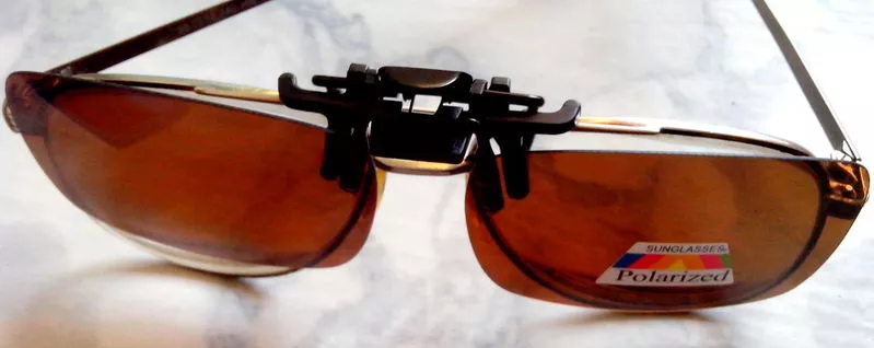 Поляризовані накладки на діоптрійні окуляри від сонця різних відтінків 10