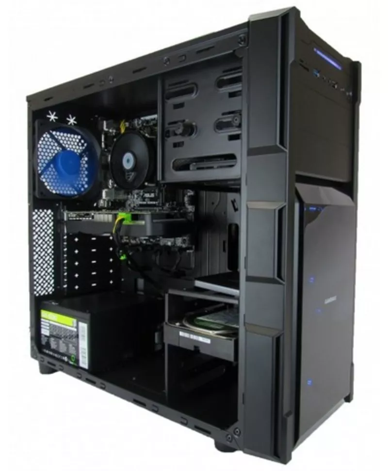Мощный игровой компьютер,  G4560,  GTX 1050 Ti 4Gb,  ОЗУ 8Gb,  HDD 1000Gb 3