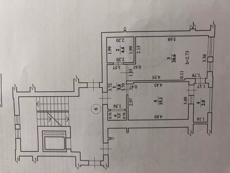 Продам однокомнатную квартиру 5