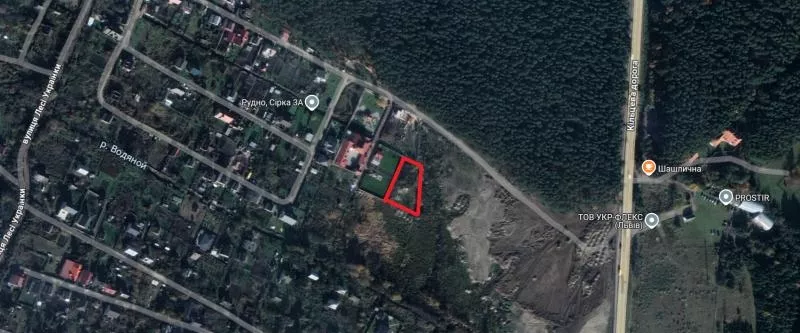 Продаж земельної ділянки у Старому Рудно,  м. Львів 