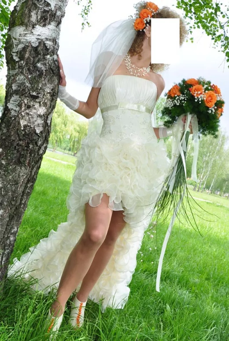 Оригінальна весільна сукня